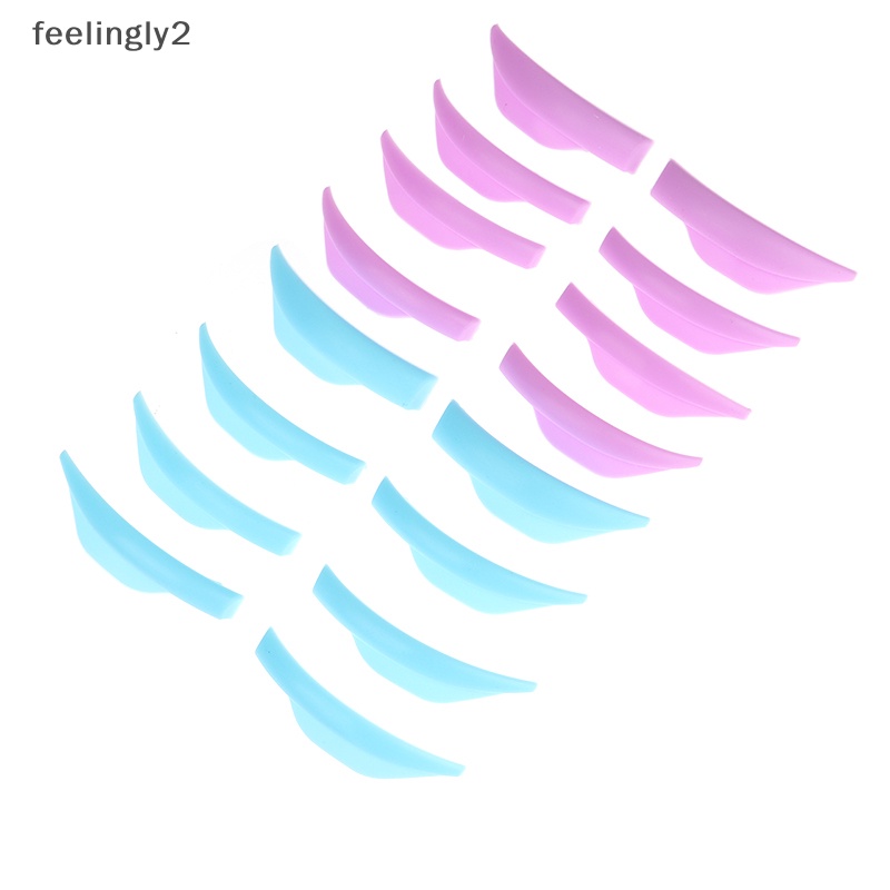 Set 4 Cặp Đệm Silicone Hỗ Trợ Uốn Cong Lông Mi Tiện Dụng