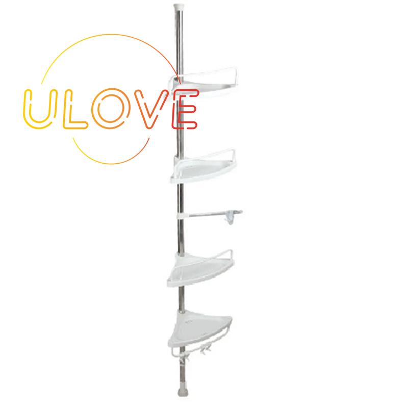 Kệ Đứng 4 Tầng Gắn Góc Tường Nhà Tắm Sắp Xếp Gọn Gàng