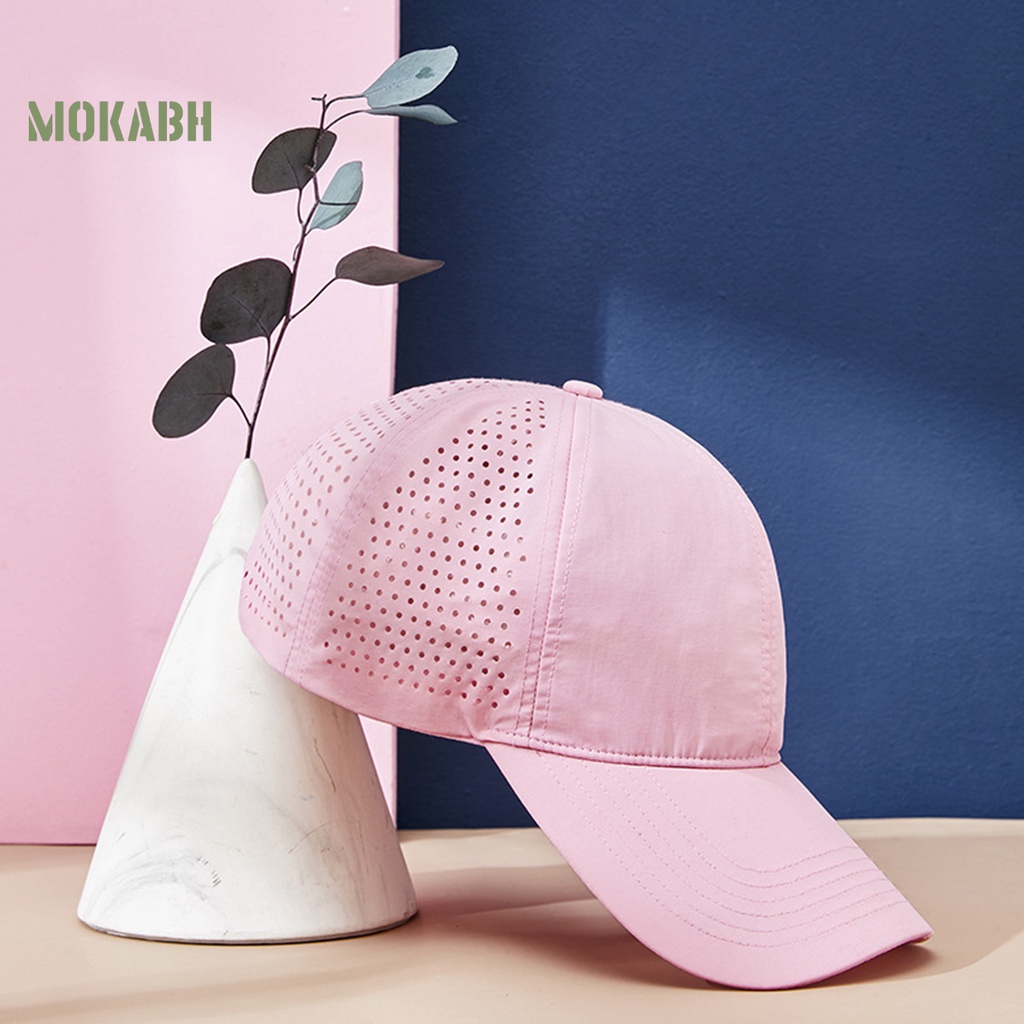 Mũ Lưỡi Trai Chống Nắng Thiết Kế Đục Lỗ Thời Trang Xuân Hè Cho Nam Và Nữ