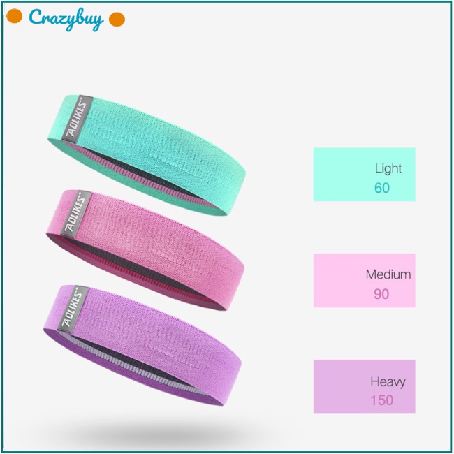 Cr Dây Đai Kháng Lực Bản Rộng Chống Trượt Hỗ Trợ Luyện Tập Yoga / Thể Hình