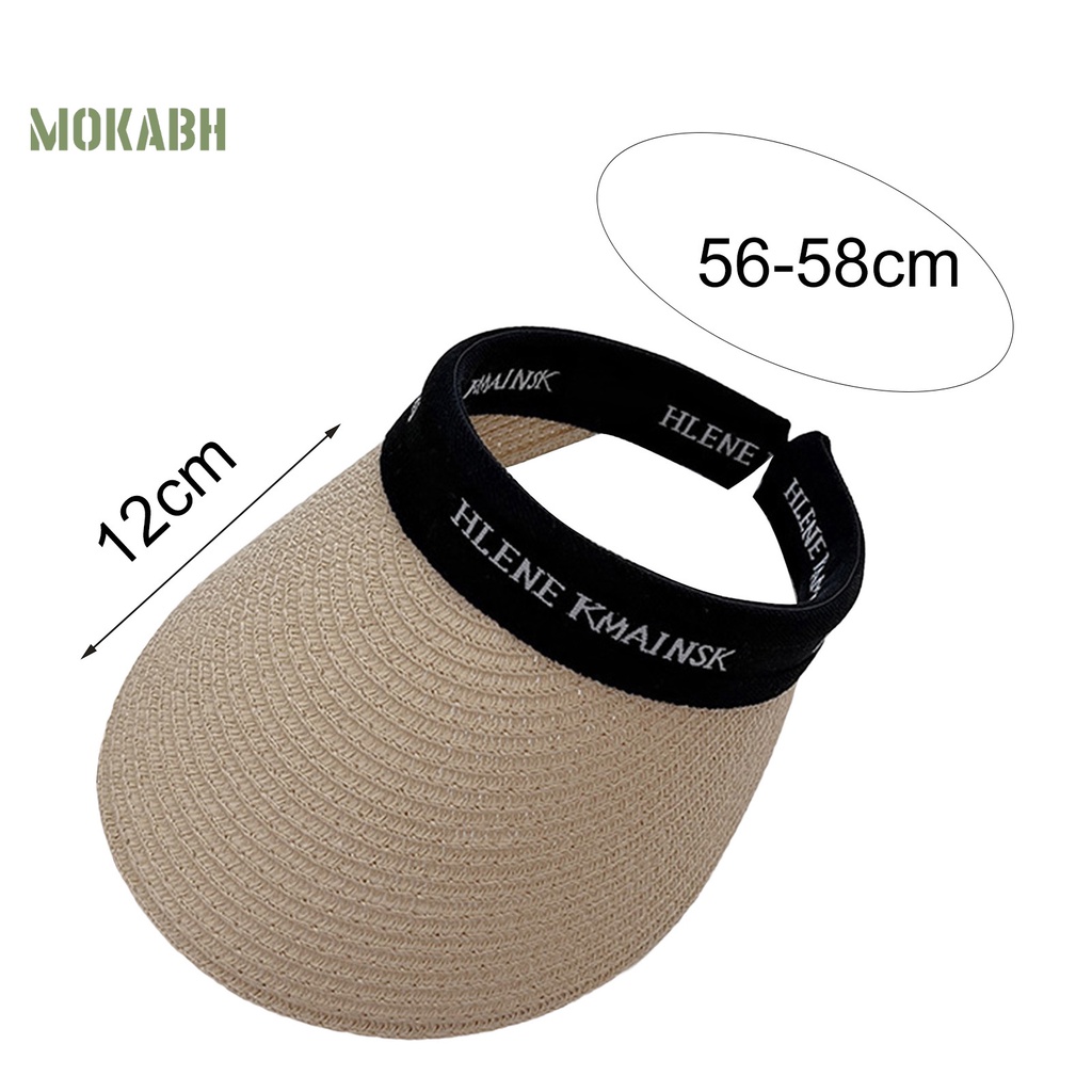 Mũ Lưỡi Trai Hở Chóp Chống Nắng Chống Tia UV Chống Rơi Bền Bỉ Thời Trang Mùa Hè