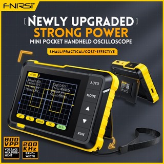 Fnirsi dso152 mini cầm tay digital oscilloscope 2.5msa/s 200khz băng thông tương tự 800 vpp với đầu ra pwm