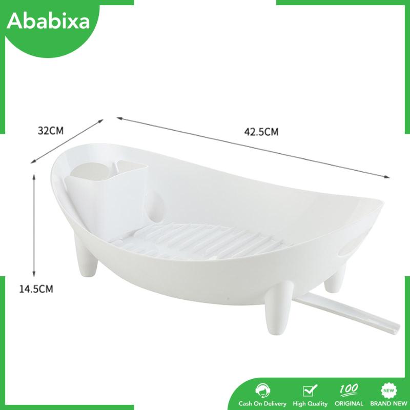 [Ababixa] Giá Đỡ Phơi Khô Bát Đĩa Cốc Muỗng Nĩa Thoát Nước Siêu Bền Tiết Kiệm Không Gian Cho Nhà Bếp