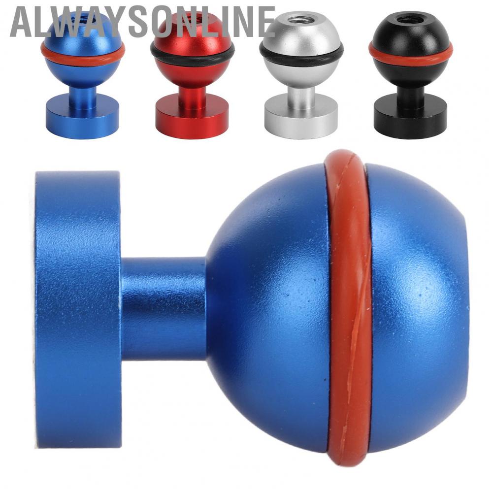 Alwaysonline Diving Light Ball Head Wide Compatibility Underwater  for Swimming
