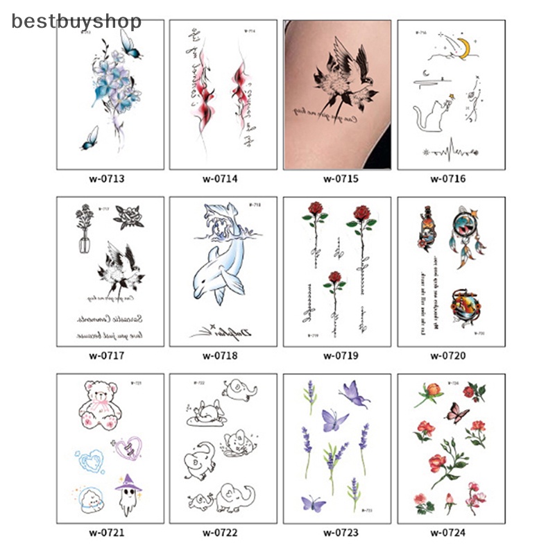 Hình Xăm Dán Tạm Thời Chống Thấm Nước Cho Nam Và Nữ