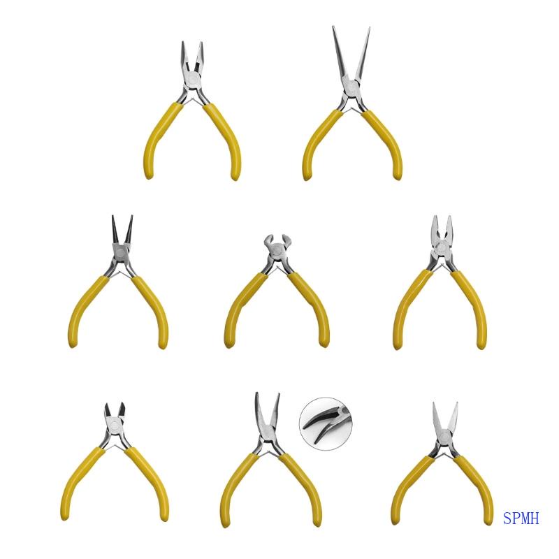 Kìm Mini Nhiều Hình Dạng Có Tay Cầm Mềm Mại Dùng Làm Trang Sức Tại Nhà