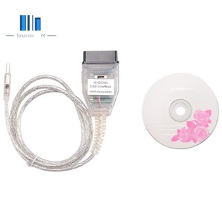 Dây cáp chẩn đoán lỗi ô tô inpa k + dcan usb obd2 ft232rq chip cho bmw e60 e83