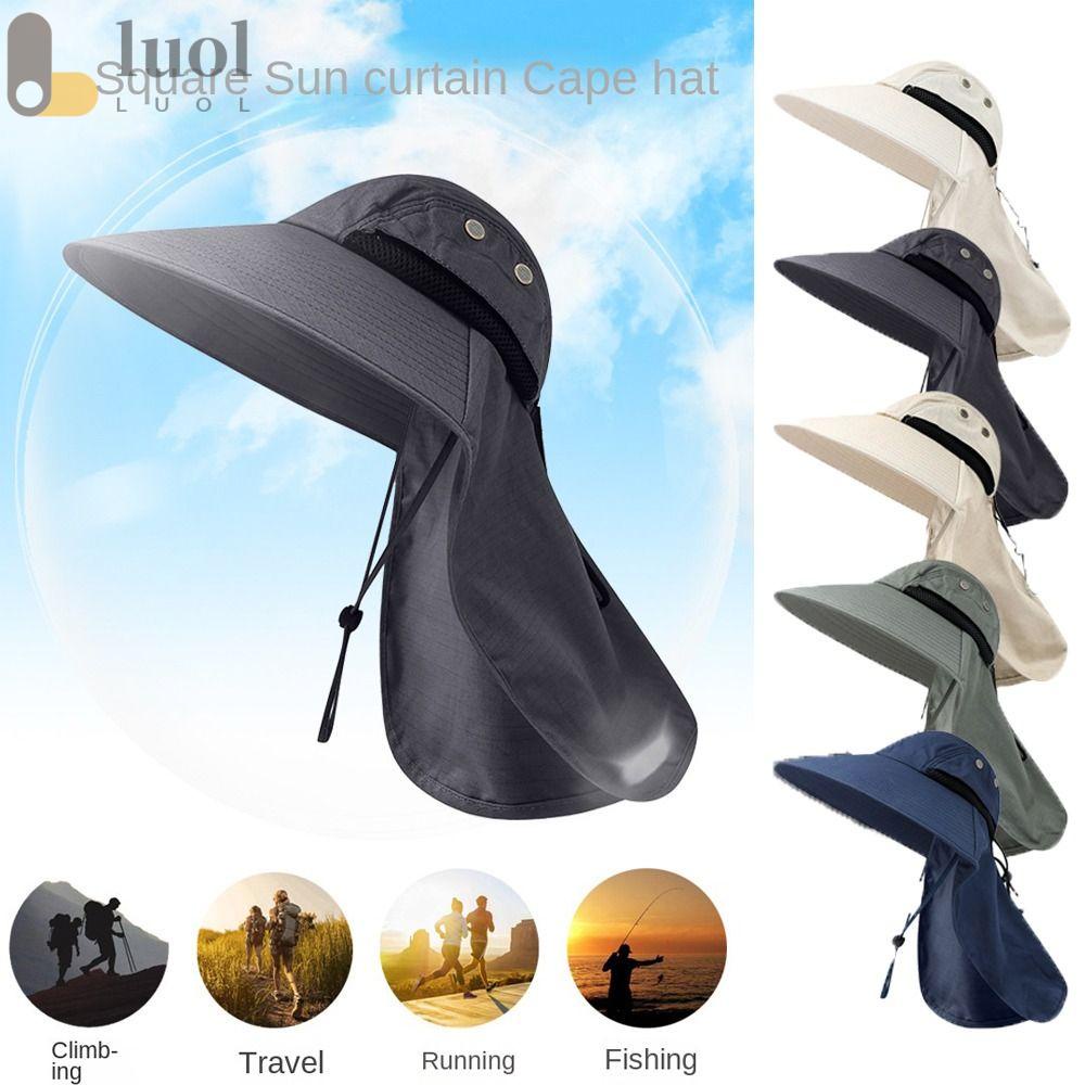 Luol Mũ Chống Nắng Mùa Hè Thoáng Khí Thời Trang Hấp Thụ Mồ Hôi Có Thể Tháo Rời Bảo