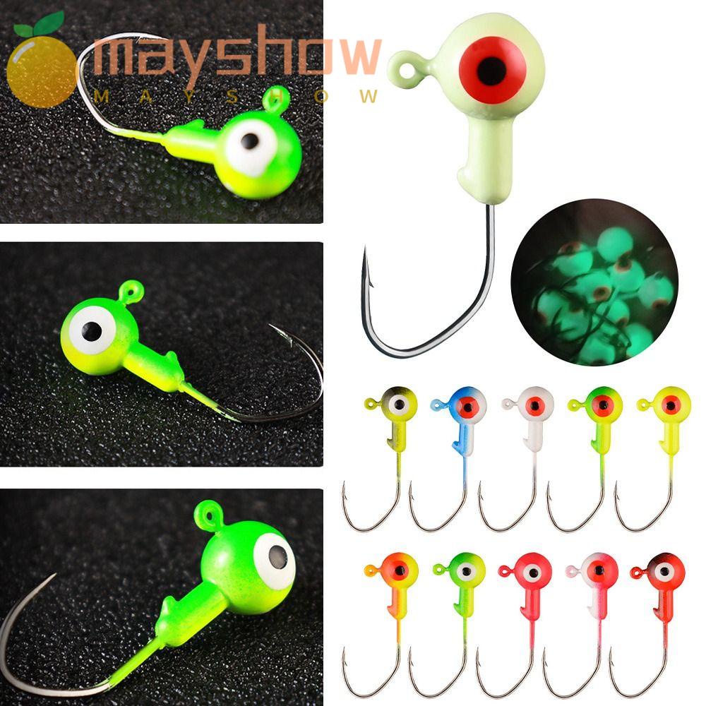 Set 20 Móc Câu Đầu Tròn 0.8g 1.75g 3.5g 5g Bằng Chì Siêu Bền Tiện Dụng