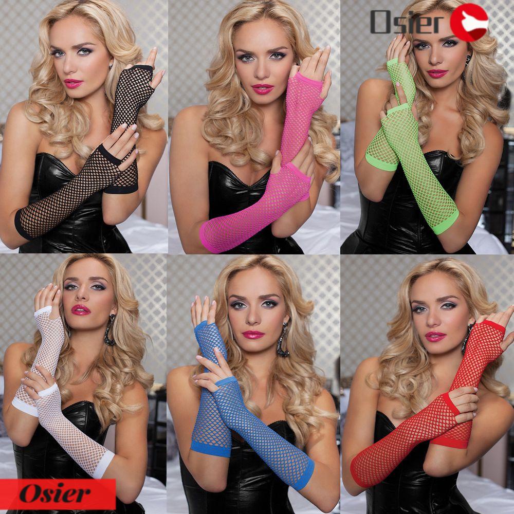 1 Găng Tay Lưới Phong Cách Punk Thời Trang Dành Cho Nữ