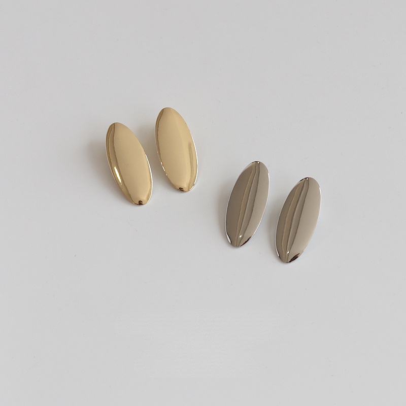 Kẹp TóC HìNh Oval BằNg Kim LoạI ThờI Trang Cho Nữ