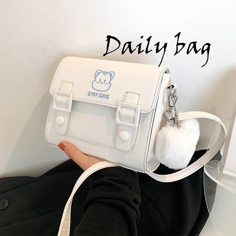 Dairy túi nữ đeo chéo Đáng Yêu Búp bê hoạt hình lolita Balo Nữ 2023 NEW L21T08J