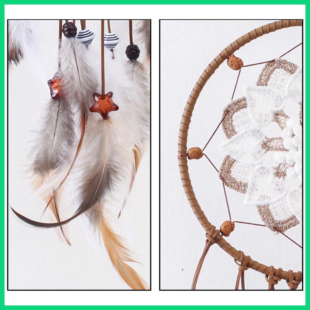 Lưới Bắt Giấc Mơ Treo Trang Trí Đa Dụng