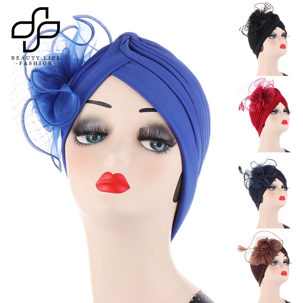 Khăn Trùm Đầu Lông Vũ Thoáng Khí Thoải Mái Thân Thiện Với Làn Da