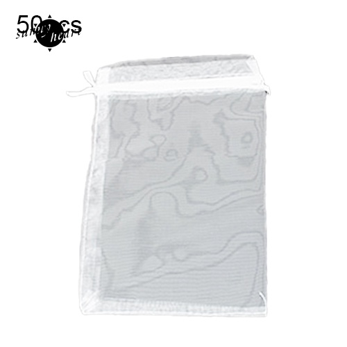 Sunnyheart Set 50 Túi Đựng Quà Tặng / Trang Sức Tiện Dụng Cho Lễ Hội / Đám Cưới