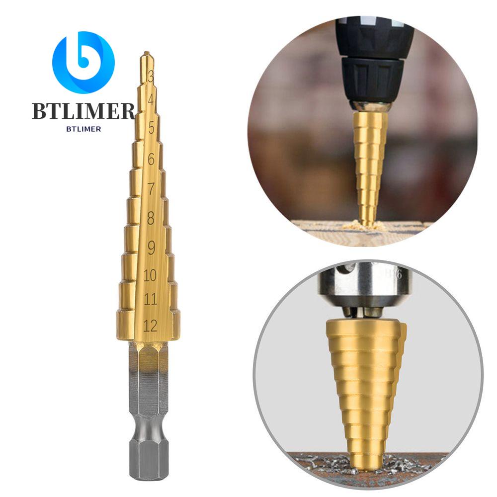 Bộ 3 Mũi Khoan Thẳng Chất Lượng Cao 3-12mm 4-12mm 4-20mm