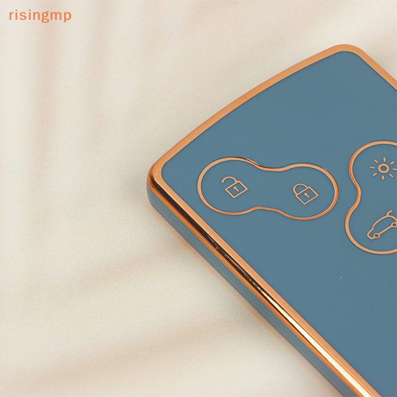 1 Vỏ Bọc Chìa Khóa Xe Hơi Bằng TPU Có Ngăn Đựng Thẻ Tiện Dụng