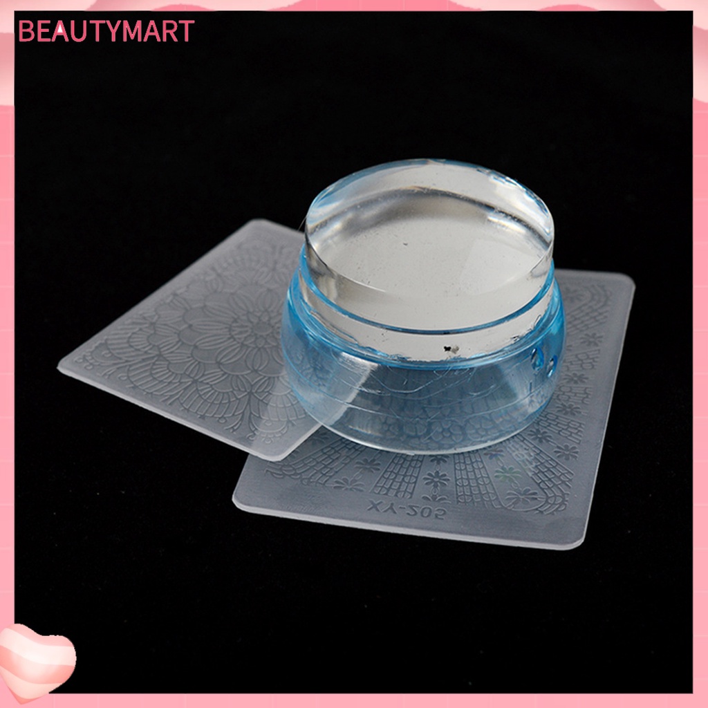 Dụng Cụ Đóng Dấu Trang Trí Móng Tay Nghệ Thuật Tái Sử Dụng Tiện Lợi