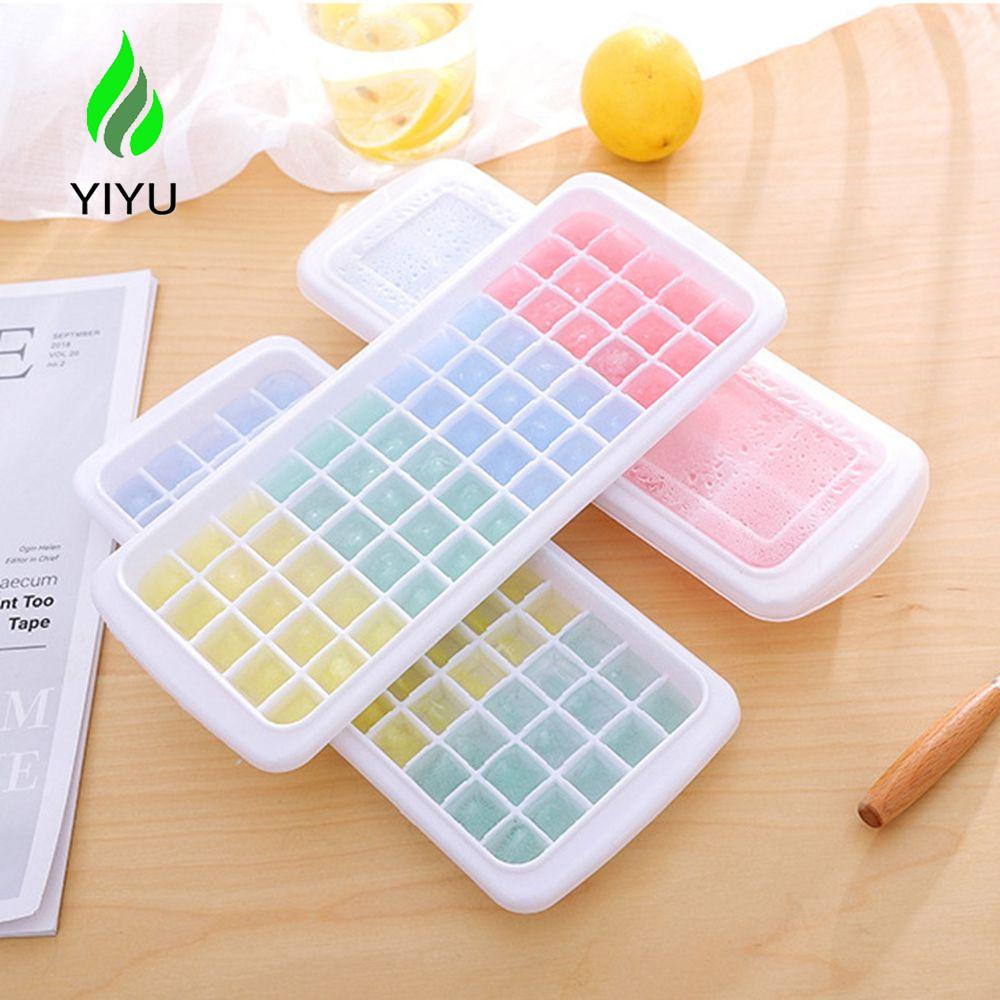 YIYU Khay Làm Đá Uống Rượu Whisky 1 Ngăn Có Nắp Tiện Dụng