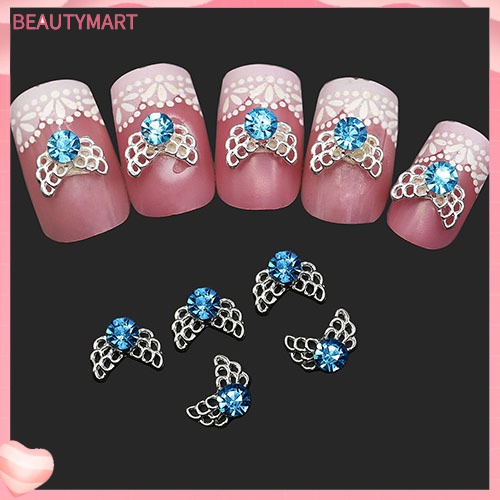 Set 10 Hạt Đá 3D Đính Móng Nghệ Thuật DIY