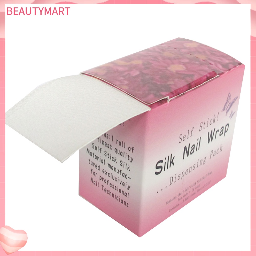 1 Cuộn Băng Keo Lụa Tự Dính Dùng Quấn Bảo Vệ Móng Tay DIY
