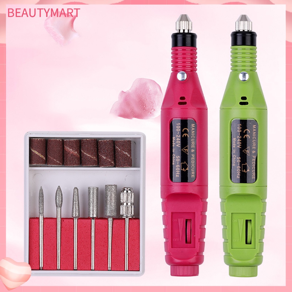 Máy Mài Móng Tay Mini Chạy Điện Tiện Dụng