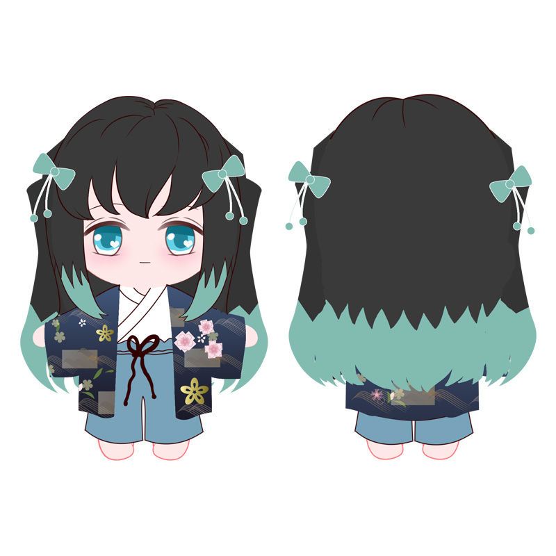 20cm Thú Nhồi Bông Hình Nhân Vật Hoạt Hình Demon Slayer Kamado Tanjirou Kimetsu no Yaiba