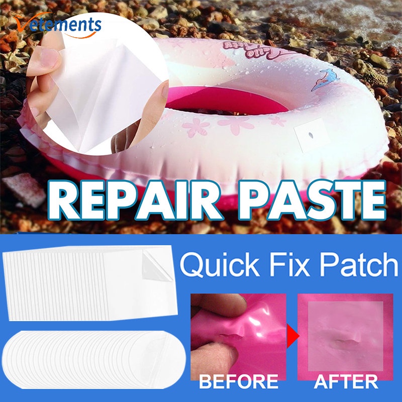 Bộ 10 Miếng Dán Phao Bơi / Lều Trong Suốt Tự Dính