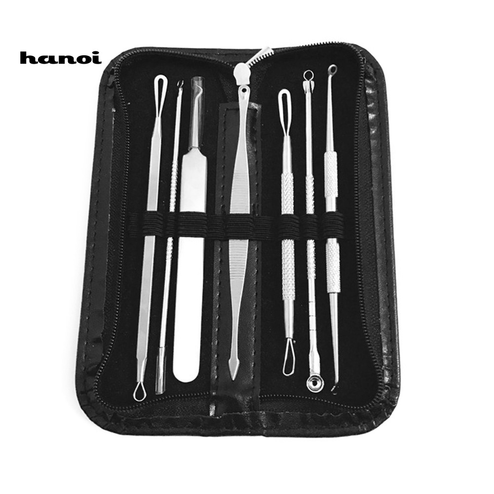 Set 8 Dụng Cụ Nặn Mụn Bằng Thép Không Gỉ