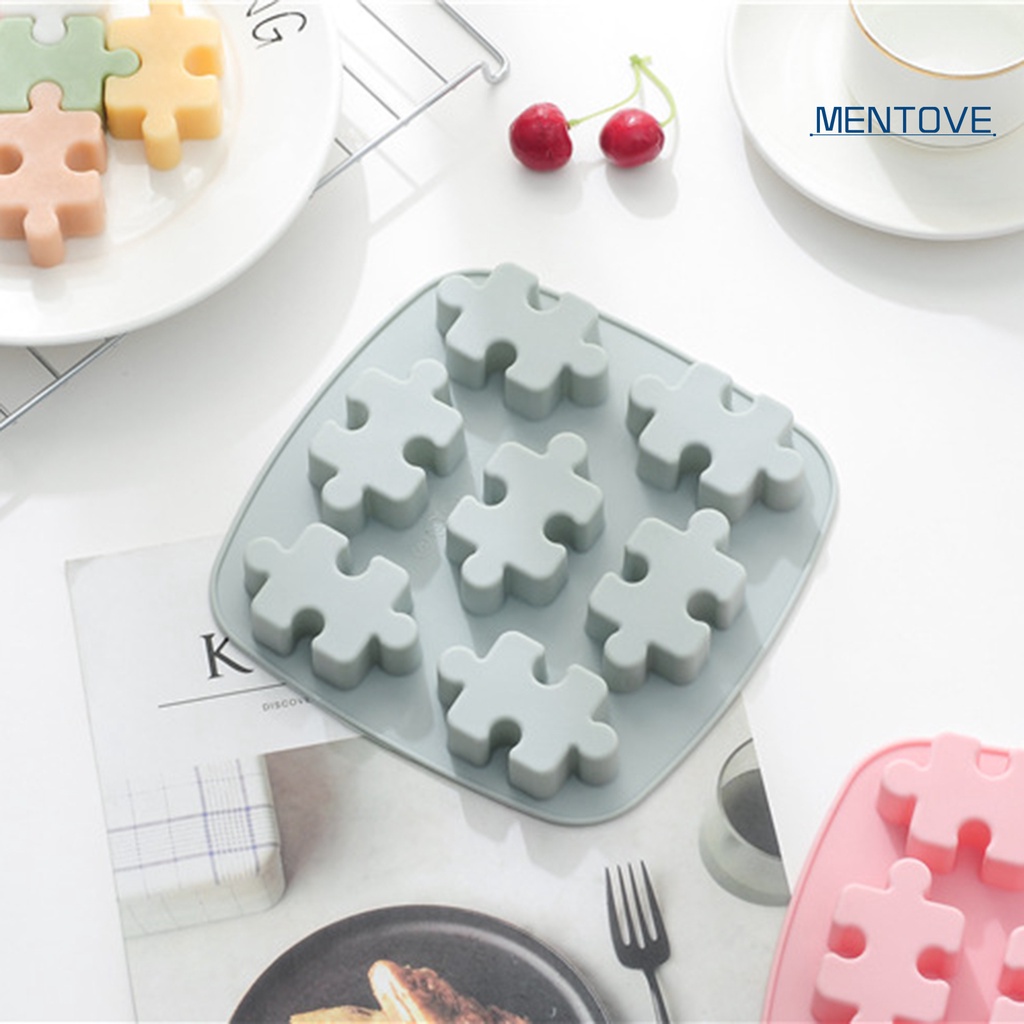 Khuôn Silicone Cấp Thực Phẩm Làm Sô Cô La Hình Mảnh Ghép