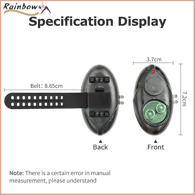 Thiết Bị Báo Cá Cắn Câu Điện Tử Có Đèn Led Sử Dụng Pin
