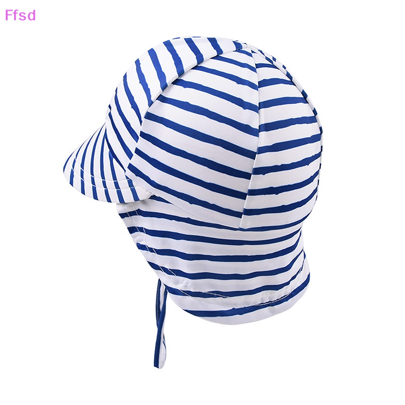 {Ffsd} Bán Chạy 1 Mũ Ngư Dân Bằng Lụa Lạnh In Họa Tiết Hoạt Hình Đi Biển Ngoài Trời Cho Bé Trai Bé Gái