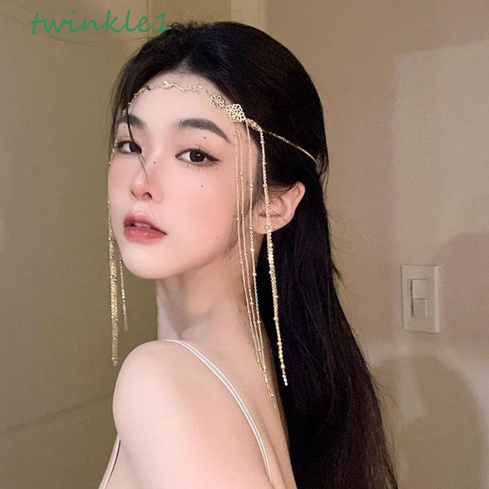 Cài Tóc Hình Vương Miện Đính Đá Lấp Lánh Sang Trọng Cho Cô Dâu