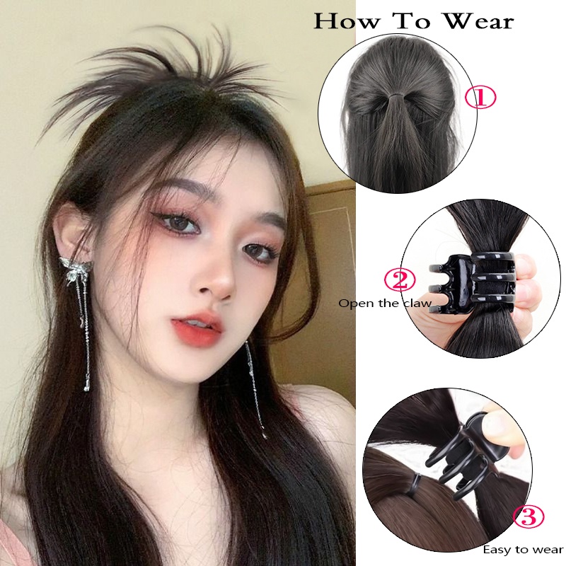 Búi Tóc Giả Có Móng Vuốt Dành Cho Nữ