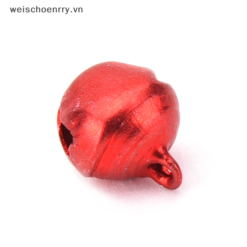 Set 100 Chuông Nhỏ Xỏ Hạt Nhiều Màu Sắc Làm Đồ Trang Trí Thủ Công DIY