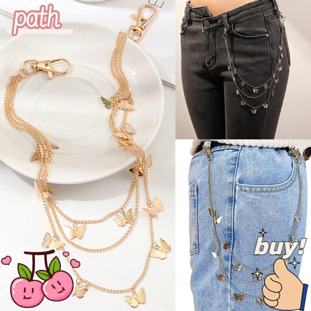 Thắt Lưng Móc Khóa Đính Đinh Tán Phong Cách Hip Hop Gothic