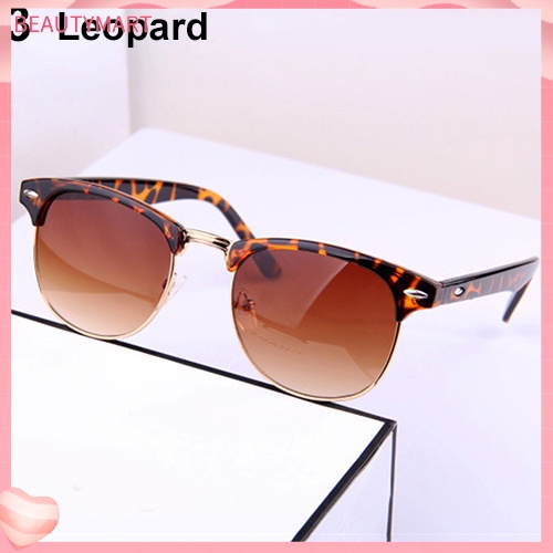 Kính Mát Bản Lớn Đính Đinh Tán Phong Cách Retro Cho Nam Nữ