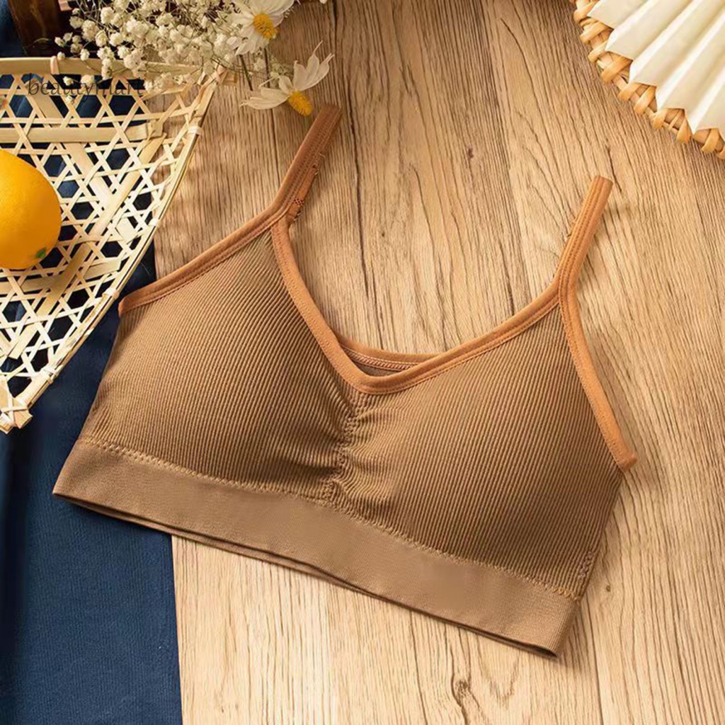 Áo Ngực Thể Thao beautymartm1 Dây Có Đệm Gân Có Thể Điều Chỉnh Dành Cho Nữ