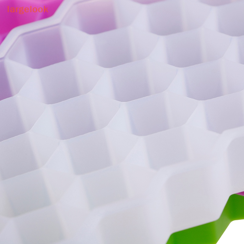 Khuôn Làm Đá 37 Ô Hình Tổ Ong Bằng Silicone