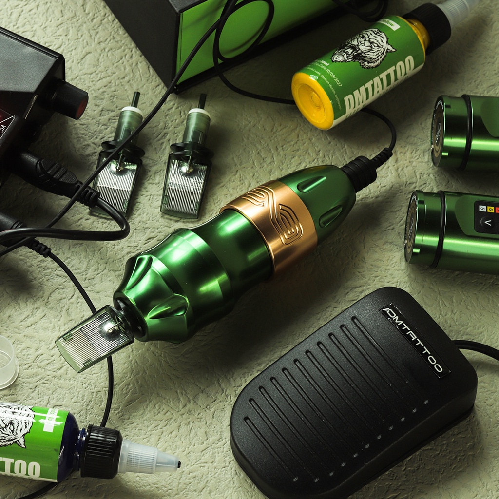 Máy Xăm Hình Không Dây Điều Chỉnh Được Độ Sâu rca Kèm 2 Pin