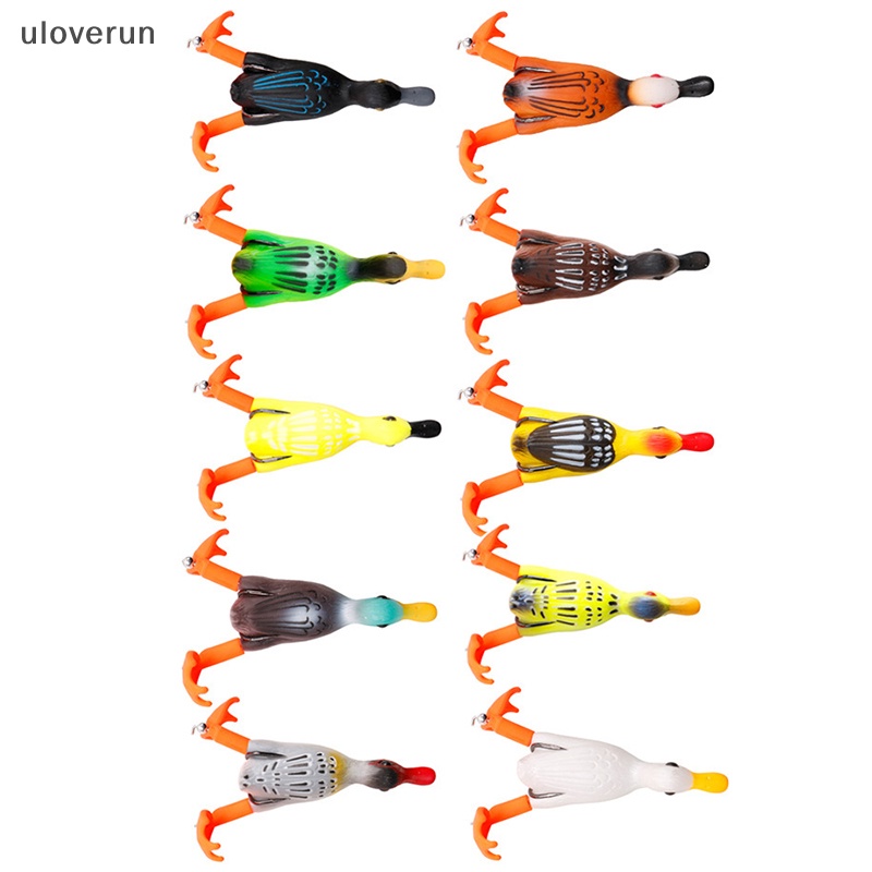 Mồi Câu Cá Giả Hình Vịt 9.5cm Chất Lượng Cao