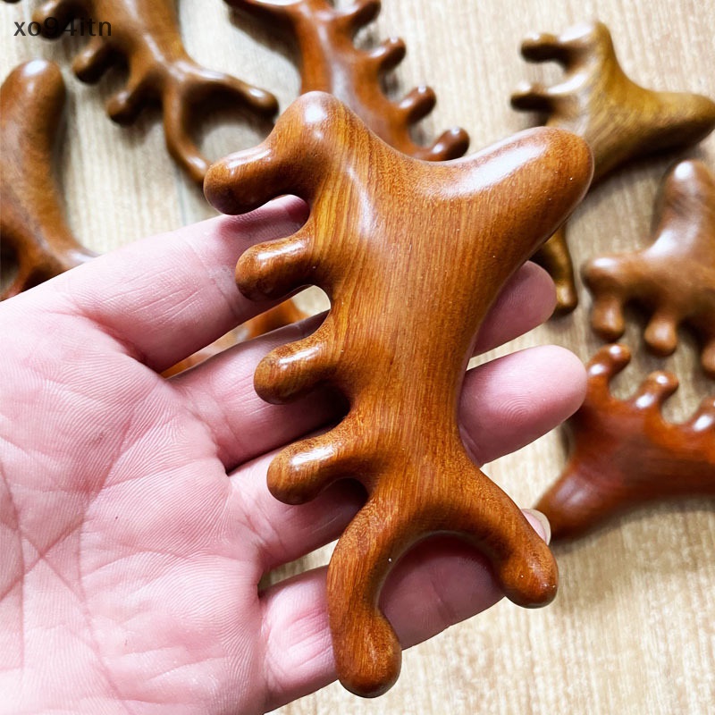 Lược Gỗ Mát Xa Da Đầu Răng Thưa Tiện Dụng