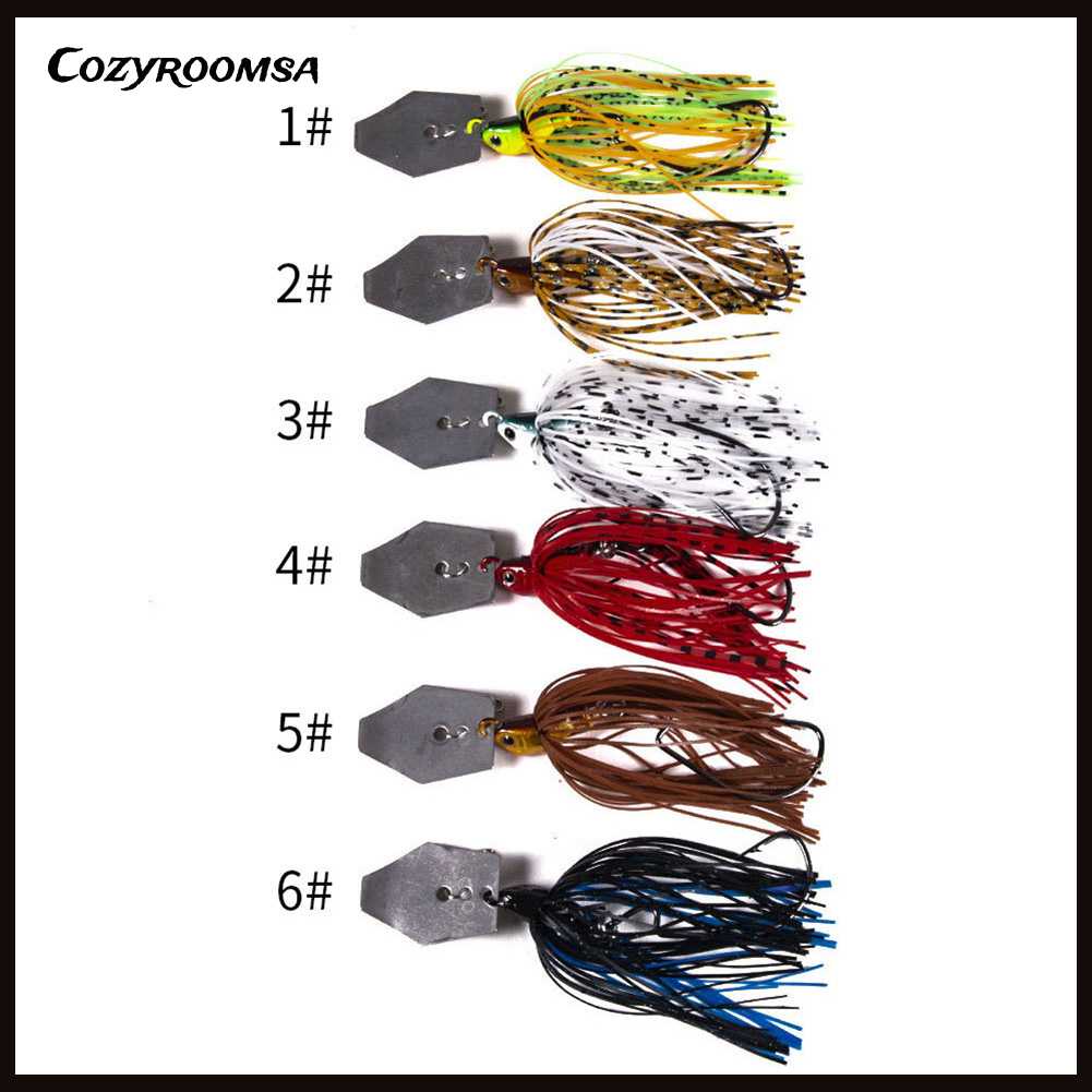 Set 6 Mồi Giả Nhử Cá Bằng Nhựa Gắn Kèm Móc Câu