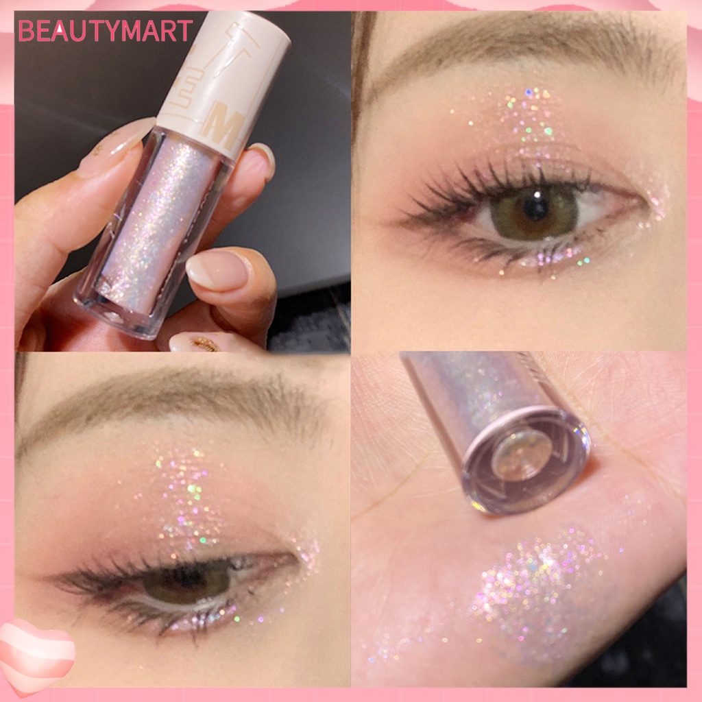 Phấn Mắt Dạng Lỏng beautymart 5g Hiệu Ứng Ánh Kim Dễ Sử Dụng Lâu Trôi Làm Sáng Da