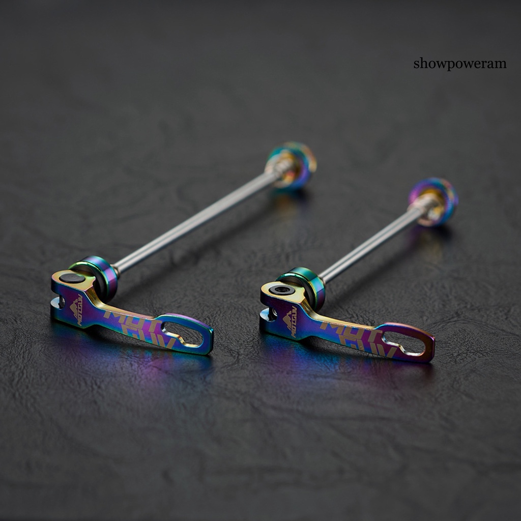 Set 2 Thanh Trục Trước / Sau Siêu Nhẹ Tháo Gỡ Nhanh Cho Xe Đạp Leo Núi