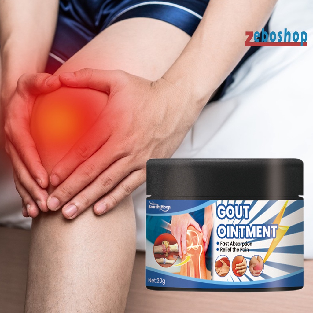 Zeboshop Kem Giảm Đau Khớp 20g Thành Phần Tự Nhiên An Toàn Không Gây Kích Ứng Nhanh Chóng Cho Người Lớn