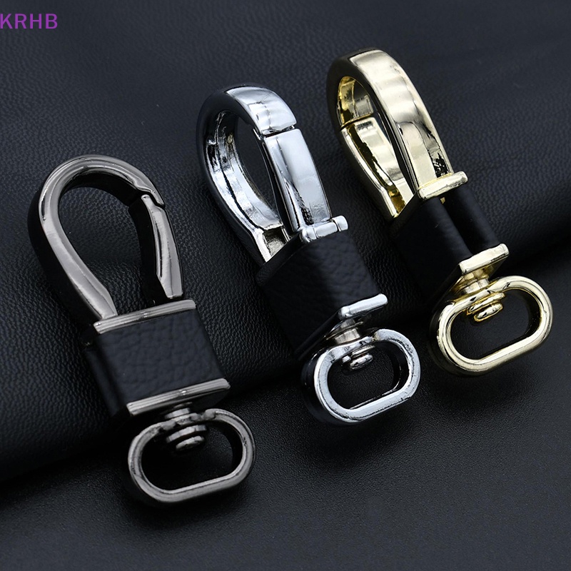 Móc Chìa Khóa Dạng Dán Chất Liệu Da Và Kim Loại Mới