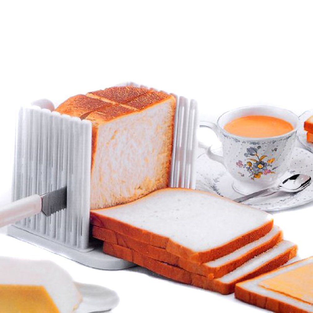 =Christmas=Kitchen Pro Bread Loaf Slicer Slicing Cutter Cutting Cuts Slices Guide Tool