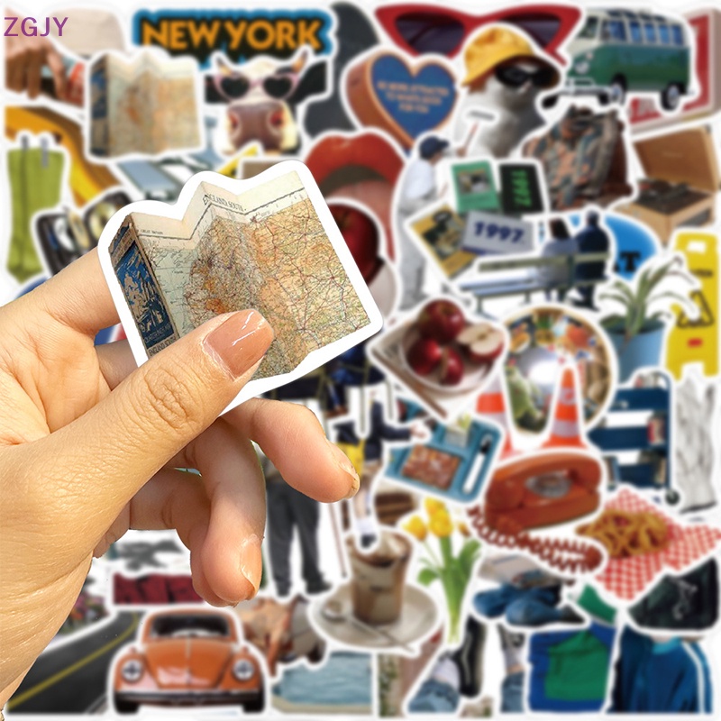 Set 63 Miếng Dán Graffiti Trang Trí Đa Ứng Dụng Mới