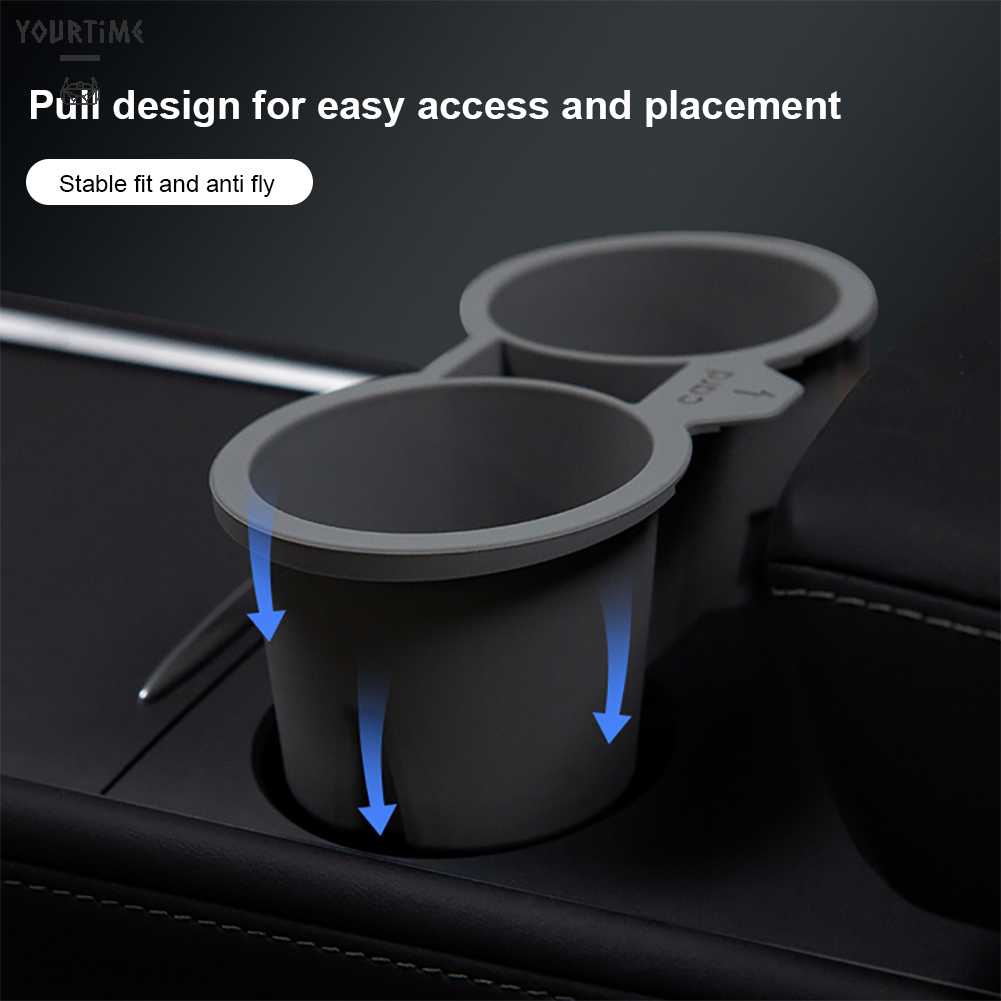 Giá Đỡ Chai Nước Chống Trượt Cho Tesla Model 3